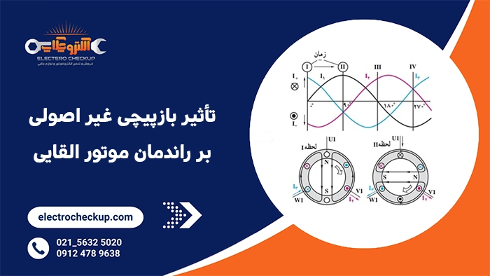 تأثیر بازپیچی غیر اصولی بر راندمان موتور القایی
